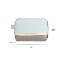 Wholesale Contrast Color  Large Capacity  Makeup Bag