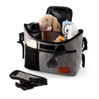 Universal Baby Stroller Organizer Bag with 2 Excellent Cup Holders