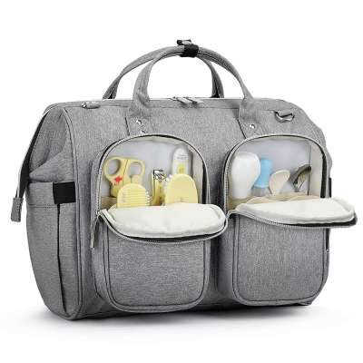 Diaper Bag Tote stylish maternity bag Baby mommy daddy bag with changing pad